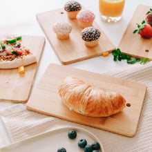 5 Piece Bamboo Chopping Board & Stand Set